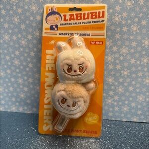 Labubu Wacky mart Seafood Balls plush pendant